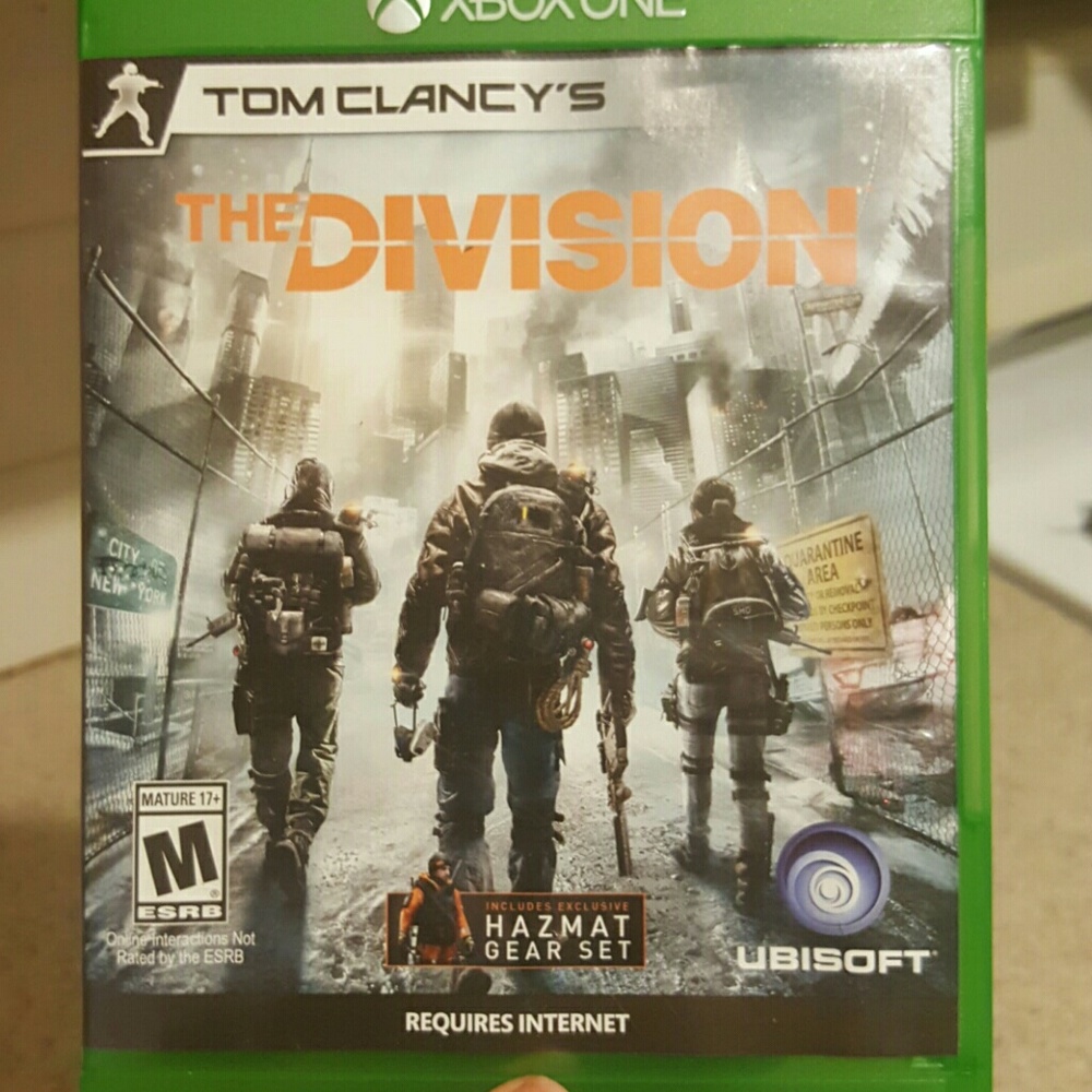 XBOX ONE Tom Clancy's The Division game